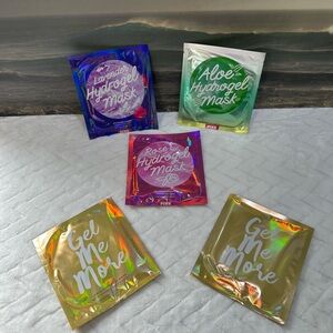 New Victorias Secret Pink Hydrogel Facial Sheet Mask Face Masks Rose Aloe Gel